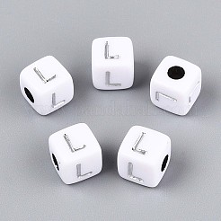 Opaque Acrylic Beads&nbsp;SACR-T035-03L