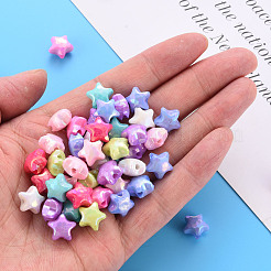 Opaque Acrylic Beads&nbsp;X-TACR-S153-36I
