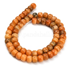 Dyed Natural White Jade Beads Strands&nbsp;GG-CBAA20A-01A-08