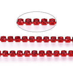 Electrophoresis Iron Rhinestone Strass Chains&nbsp;CHC-Q009-SS12-B07
