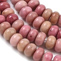 Natural Rhodonite Beads Strands&nbsp;GG-CBA9281-A03-5x8mm