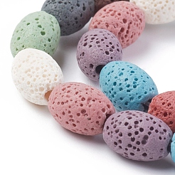 Natural Lava Rock Beads Strands&nbsp;G-F671-03A-09