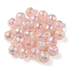 UV Plating Rainbow Iridescent Acrylic Pendants&nbsp;OACR-P010-19D
