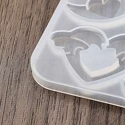 Heart DIY Silicone Ornaments Pendant Molds&nbsp;LS-SIMO-R012-02