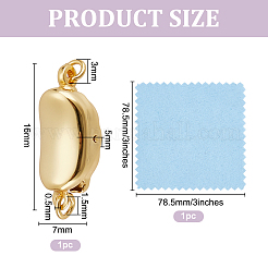 925 Sterling Silver Box Clasps&nbsp;STER-GO0001-68B-G