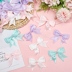 40Pcs 4 Colors Handmade Polyester Costume Accessories&nbsp;DIY-SP0004-85A