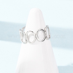 304 Stainless Steel Cuff Open Rings&nbsp;SA-CBA4160-35P