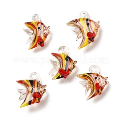 Handmade Lampwork Pendants&nbsp;LAMP-YW0001-82