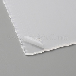 Rectangle Transparent Acrylic Nail Art Display Board&nbsp;ODIS-WH0017-076B
