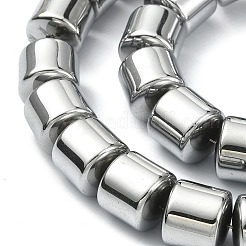Electroplated Synthetic Non-magnetic Hematite Beads Strands&nbsp;G-C024-03A