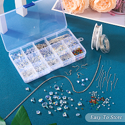DIY Wire Wrap Earring Making Kit&nbsp;DIY-TA0004-87