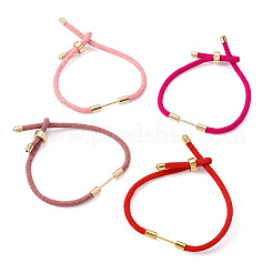 4Pcs 4 Colors Braided Nylon Cord Bracelet Making&nbsp;MAK-TA0001-26A