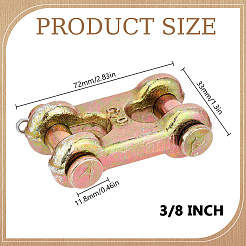 8Pcs Alloy Steel H-connector for Lifting Chains&nbsp;FIND-DL0001-06