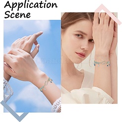 2Pcs 925 Sterling Silver Spring Gate Rings&nbsp;STER-SC0001-40B