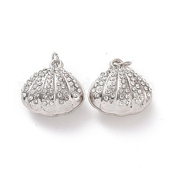Alloy Pendant with Crystal Rhinestone&nbsp;FIND-H041-18P