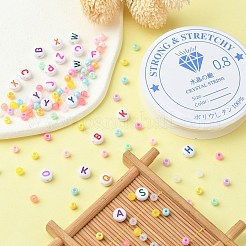 DIY Candy Color Stretch Bracelet Making Kit&nbsp;DIY-FS0003-41