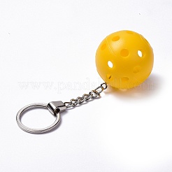 Plastic Pickleball Keychain&nbsp;X-KEYC-C003-01C