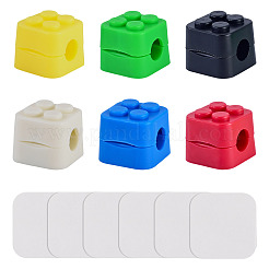 6Pcs PP Plastic Cable Organizers Clips&nbsp;AJEW-TADJ0001-35