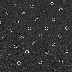 50Pcs 925 Sterling Silver Open Jump Rings&nbsp;STER-BBC0006-18C