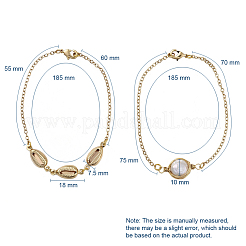 Link Bracelet Sets&nbsp;BJEW-JB04954
