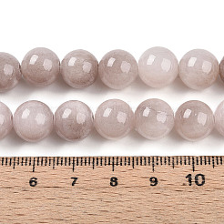 Natural Dyed Yellow Jade Gemstone Bead Strands&nbsp;G-R271-10mm-YXS06