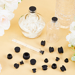 24Pcs 4 Style Silicone Bottle Seal Plug&nbsp;AJEW-GF0008-10A-01