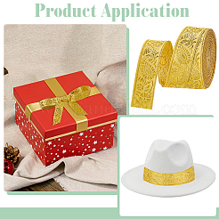 Ethnic Style Polyester Ribbons&nbsp;OCOR-WH0082-545N
