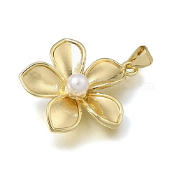 Brass Pendants&nbsp;KK-E802-13G-A