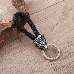 Braided PU Leather Keychains&nbsp;FR5253