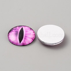 Luminous Self Adhesive Glass Eyes Cabochons&nbsp;DIY-WH0304-941C-48