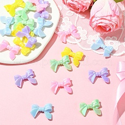 20Pcs 5 Colors AB Color Plated Acrylic Beads&nbsp;CRES-YW0002-62