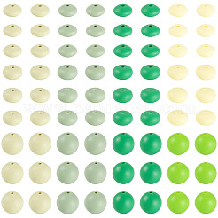 120Pcs 12 Styles Silicone Focal Beads&nbsp;SIL-CW0001-01A