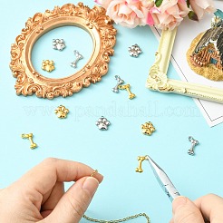 12Pcs 4 Styles 304 Stainless Steel Pendants&nbsp;STAS-CJ0003-19