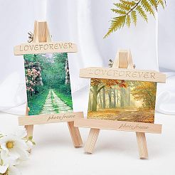 2Sets 2 Styles Natural Wood Photo Frames&nbsp;DJEW-OC0001-06