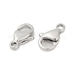 Brass Lobster Claw Clasps&nbsp;KK-P302-17P