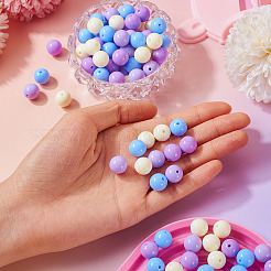 Opaque Acrylic Beads&nbsp;OACR-TAC0014-06B
