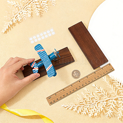 1Pc Rectangle Wood Display Pedestals&nbsp;AJEW-WH0485-37C