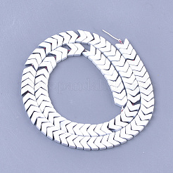 Spray Painted Non-magnetic Synthetic Hematite Beads Strands&nbsp;G-T116-26-16