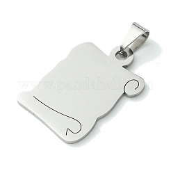 Non-Tarnish 201 Stainless Steel Pendants&nbsp;STAS-U003-07P
