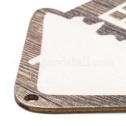Christmas Themed Wood Big Pendant Decorations&nbsp;WOOD-L011-B01