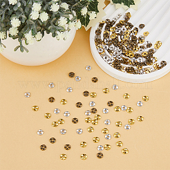 300Pcs 3 Colors Tibetan Style Alloy Wavy Spacer Beads&nbsp;TIBEB-DC0001-07