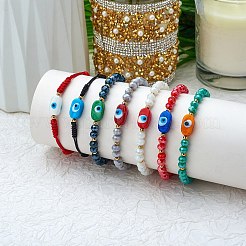 40Pcs 8 Colors Normal Lampwork Beads&nbsp;LAMP-SZ0001-24