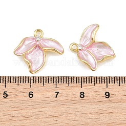 Alloy Enamel & Crystal Rhinestone Pendants&nbsp;RB-CBA415D-34G