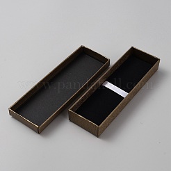 Rectangle Cardboard Pen Storage Boxes&nbsp;CON-WH0084-77B