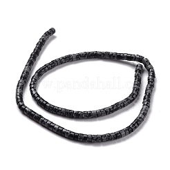Natural Snowflake Obsidian Beads Strands&nbsp;G-P468-05