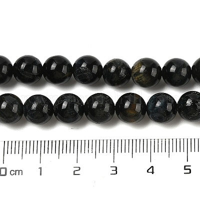 Grade AB Natural Tiger Eye Beads Strands&nbsp;G-B133-A02-8MM-03-1