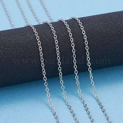 Tarnish Resistant 304 Stainless Steel Cable Chains&nbsp;CHS-F007-01P-A-1