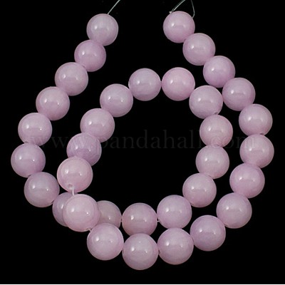 Natural Yellow Jade Beads Strands&nbsp;JBR6mm-9-1