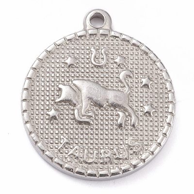 304 Stainless Steel Pendants&nbsp;X-STAS-O140-02P-A-1