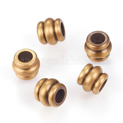 Brass Beads&nbsp;KK-K176-25AB-1